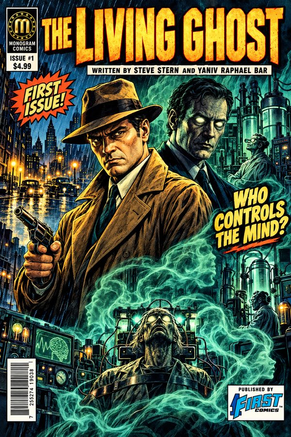 The Living Ghost #1 cover