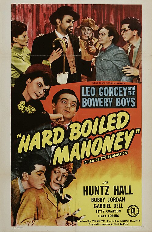 Poster for Hard Boiled Mahoney (1947)
