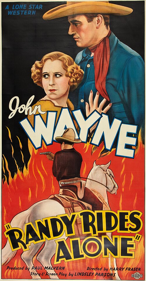 Poster for Randy Rides Alone (1934)