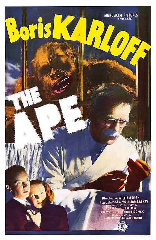 Poster for The Ape (1940)