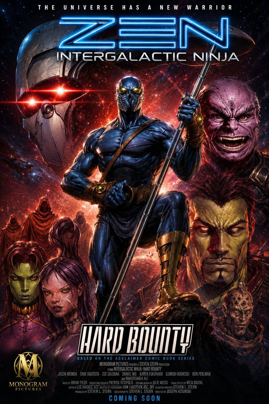 ZEN: Intergalactic Ninja, Hard Bounty poster